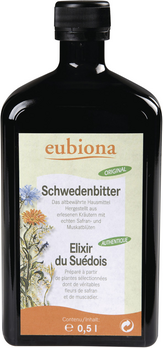 Eubiona Schwedenbitter Kräuterelixier konventionell 500ml