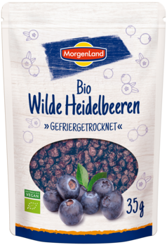 MorgenLand Wilde Heidelbeeren gefriergetrocknet 35g/nl