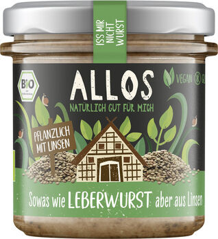 Allos Iss mir nicht Wurst Leberwurst 135g