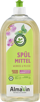 AlmaWin Spülmittel Wildrose Melisse 1l