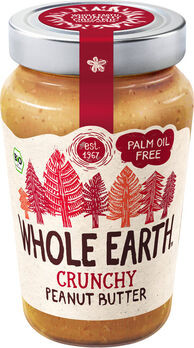 Whole Earth Peanut Butter Crunchy 340g