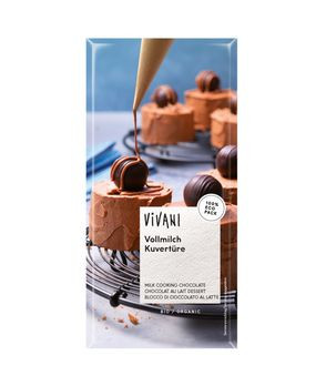 Vivani Kuvertüre Vollmilch 200g