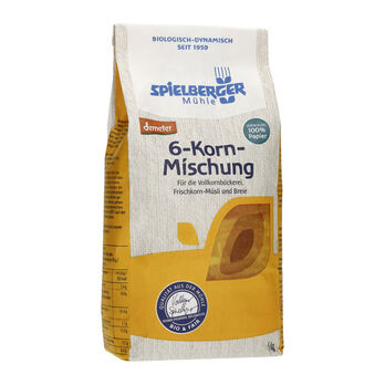 Spielberger 6-Korn-Mischung, demeter - 1kg